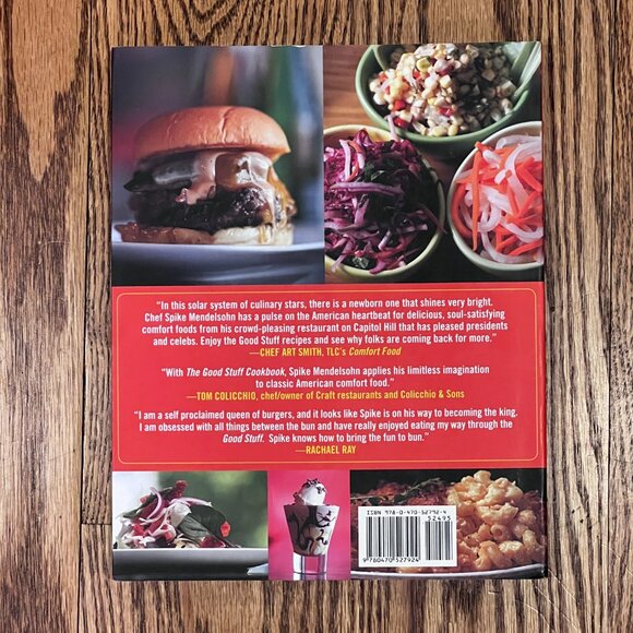 THE GOOD STUFF Cookbook Spike Mendelsohn, Burgers, Fries, Shakes, Wedges 120 rec - Picture 2 of 3